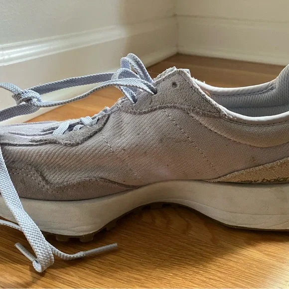 New Balance 327 Lavender Retro Sneakers - Picture 9 of 9